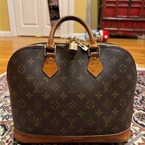 AUTHENTIC ALMA Louis Vuitton Canvas vintage.